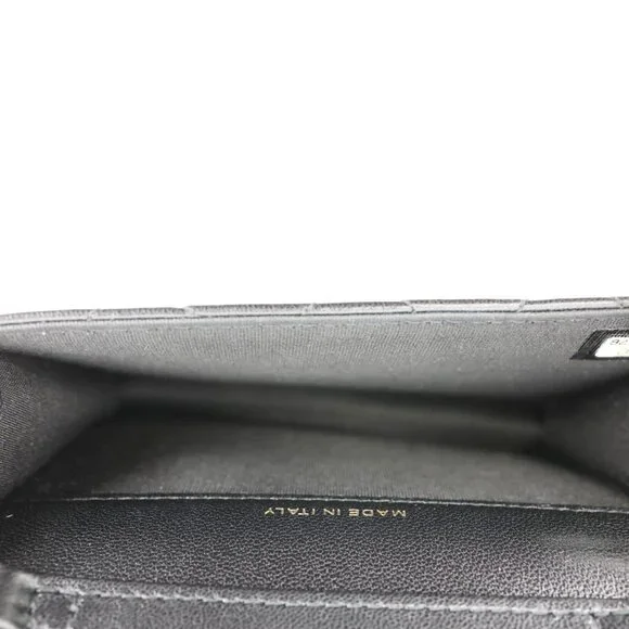 Chanel Ribbon Flap Shiny Lambskin Quilted Leather Belt Bag Black - Picture 11 of 13